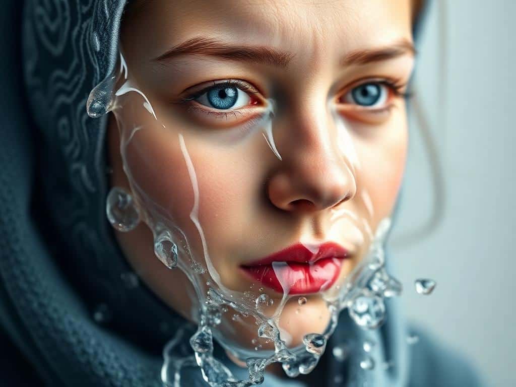 De l'eau dans les poumons ?