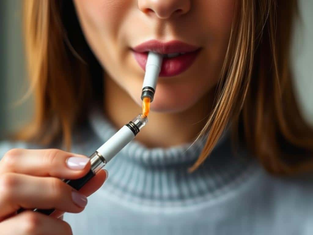 Angine et cigarette électronique