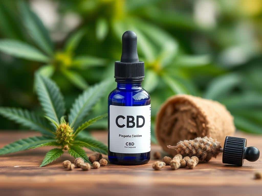 Une femme allongée sur un lit vapotant du CBD