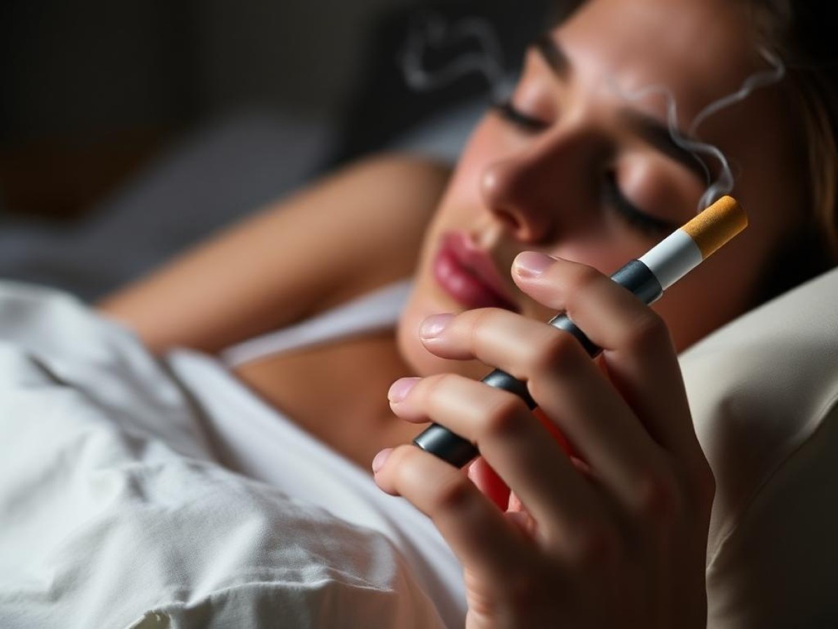 L’impact de la cigarette électronique sur la qualité du sommeil