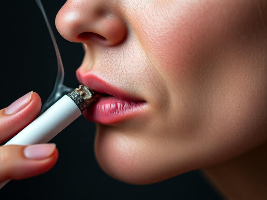 L'effet de la cigarette électronique sur la peau