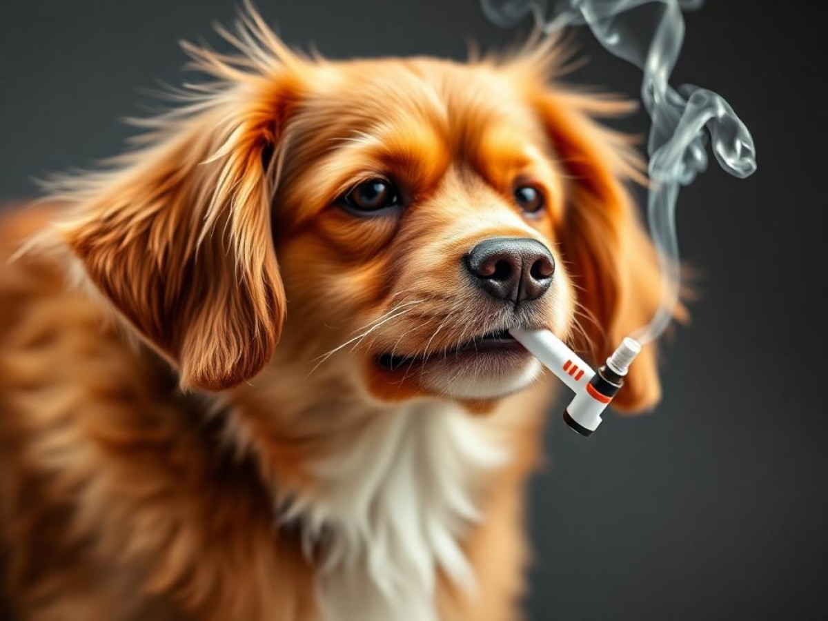 Quels sont les dangers du vapotage pour les animaux de compagnie ?