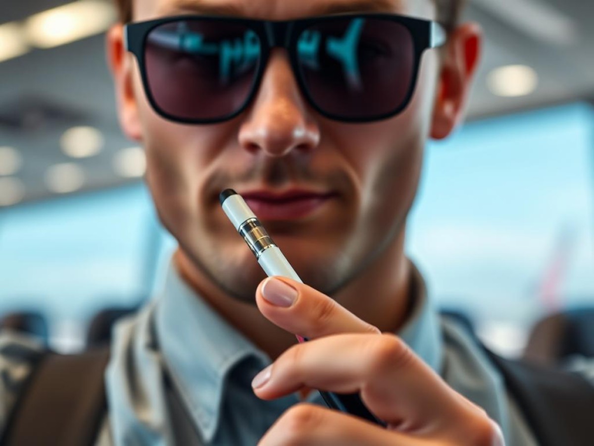 Peut-on transporter une cigarette électronique en avion ?