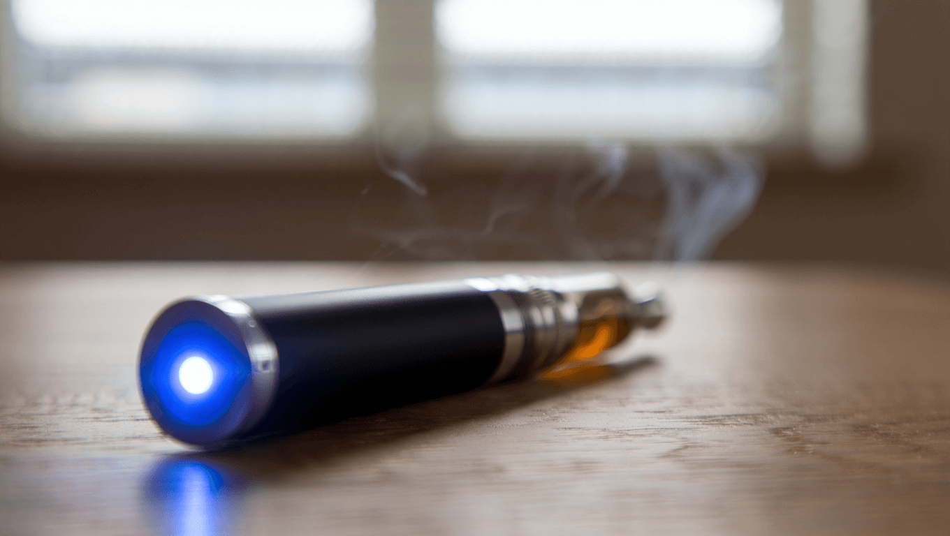 Pourquoi ma cigarette électronique clignote ?