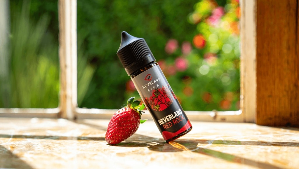L’e-liquide Neverland Red Rock