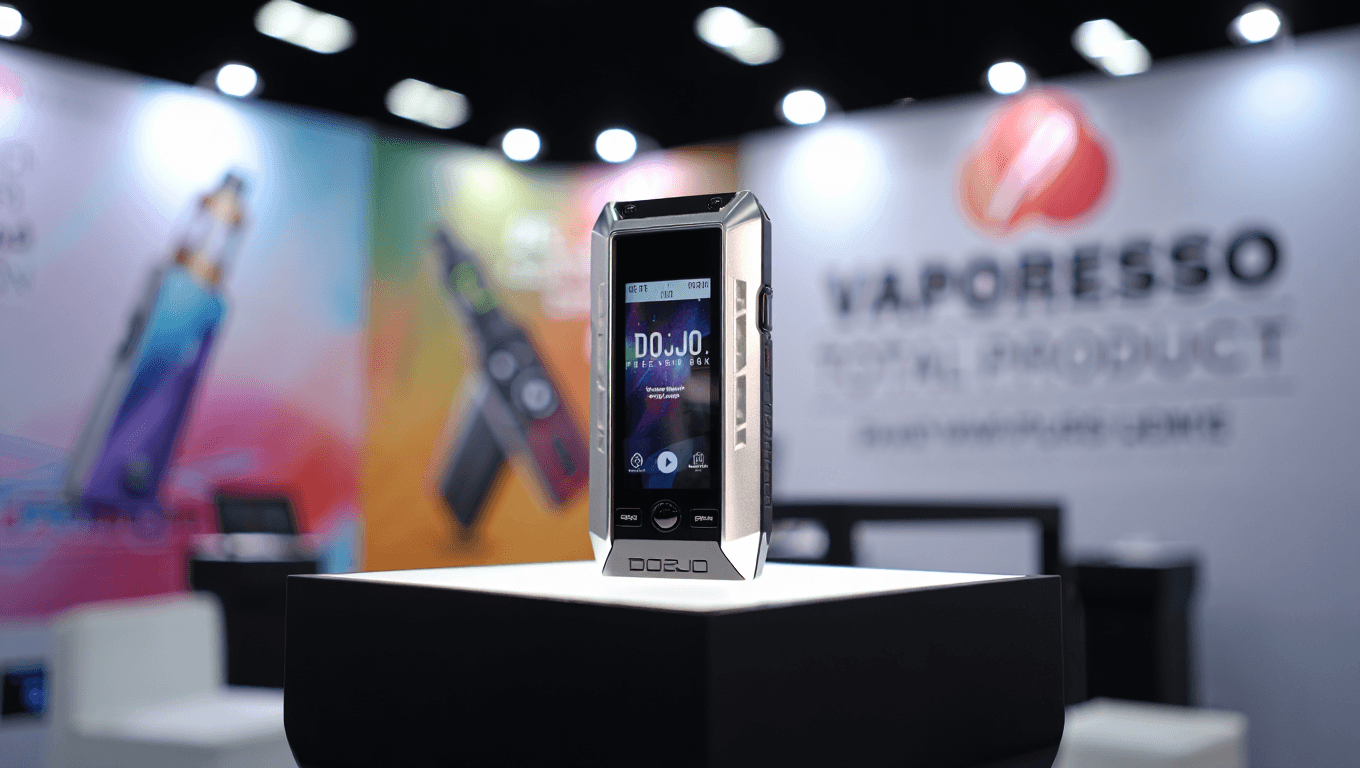 Le DOJO PUREX 60K fait ses débuts au TPE 2026 en tant que premier vape INSTA-JUICED™ au monde