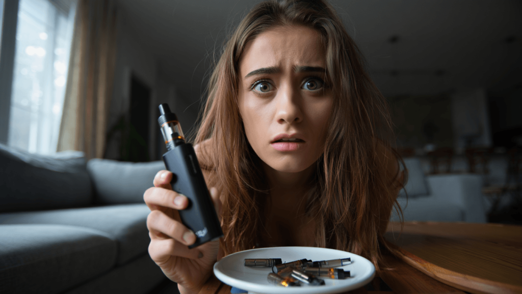 Nouveau symptôme : la vape rend paranoïaque