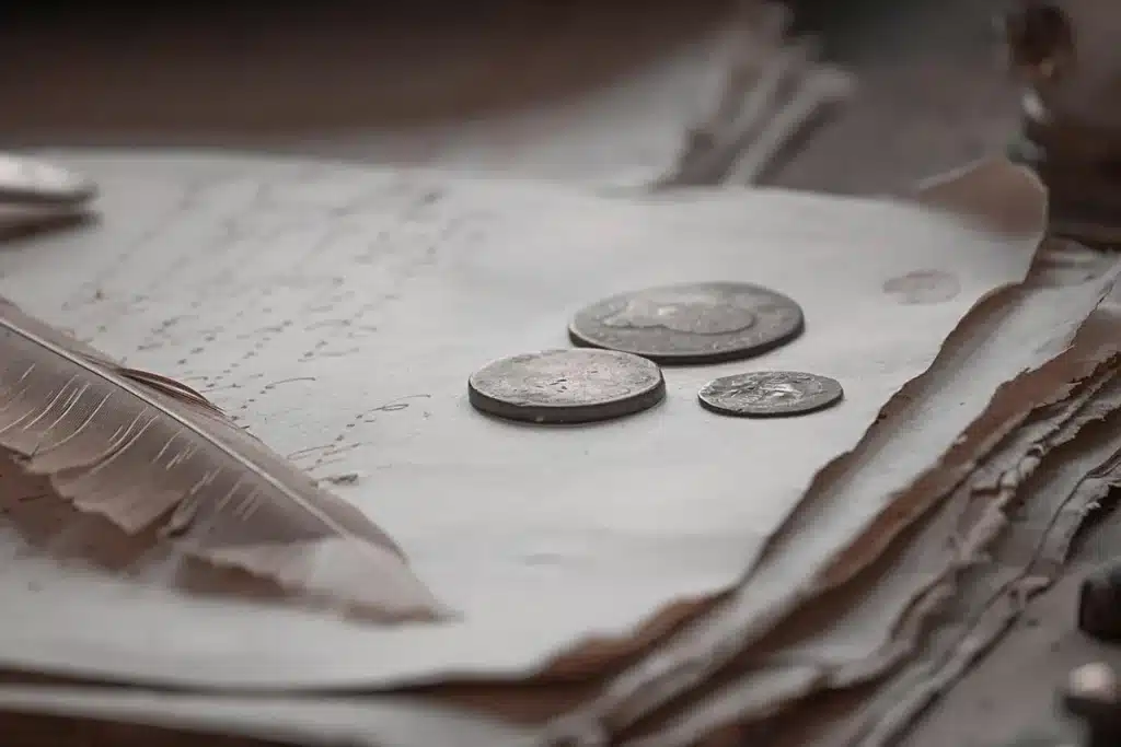 Bureau en plein jour avec documents de santé publique et main prenant des notes