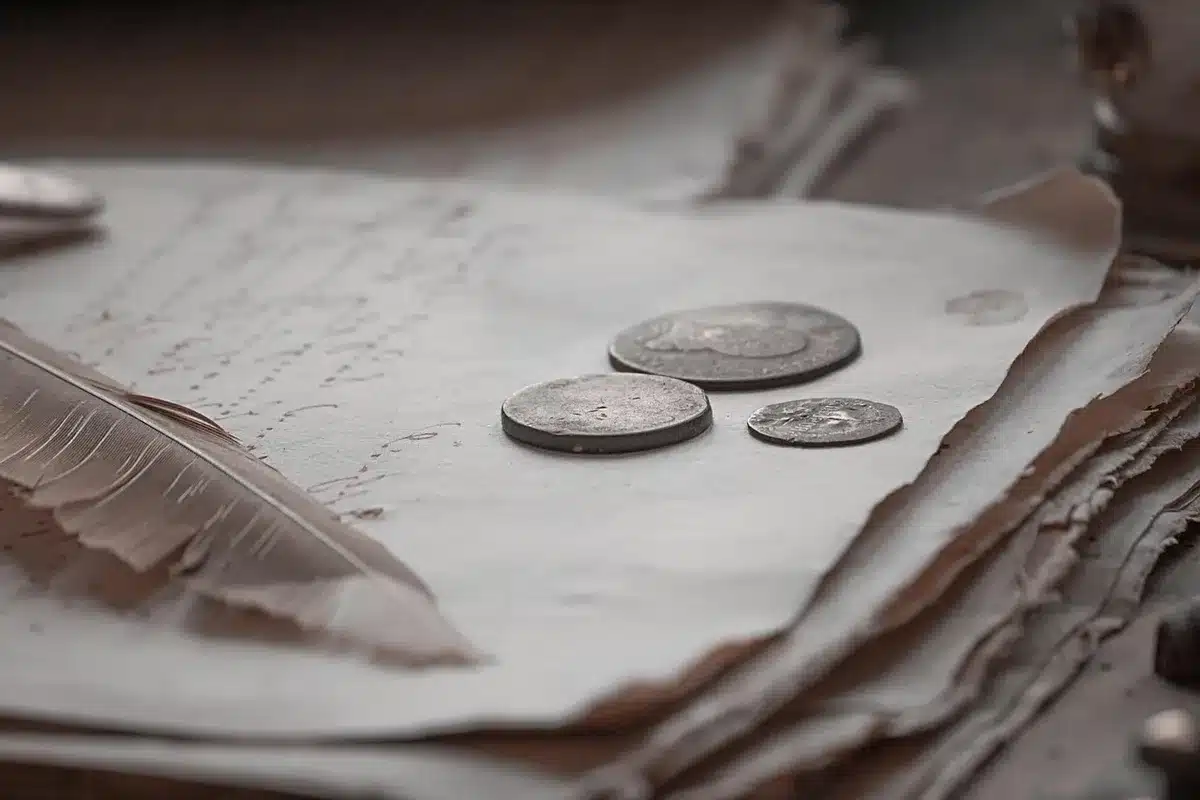 Bureau en plein jour avec documents de santé publique et main prenant des notes
